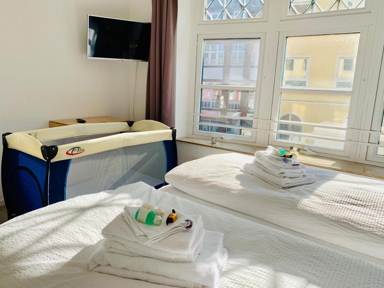 Fewo1846 - Atrium - Luxurioese Wohnung Mit 3 Schlafzimmern Und Balkon Im Stadtzentrum Flensburg Exteriér fotografie