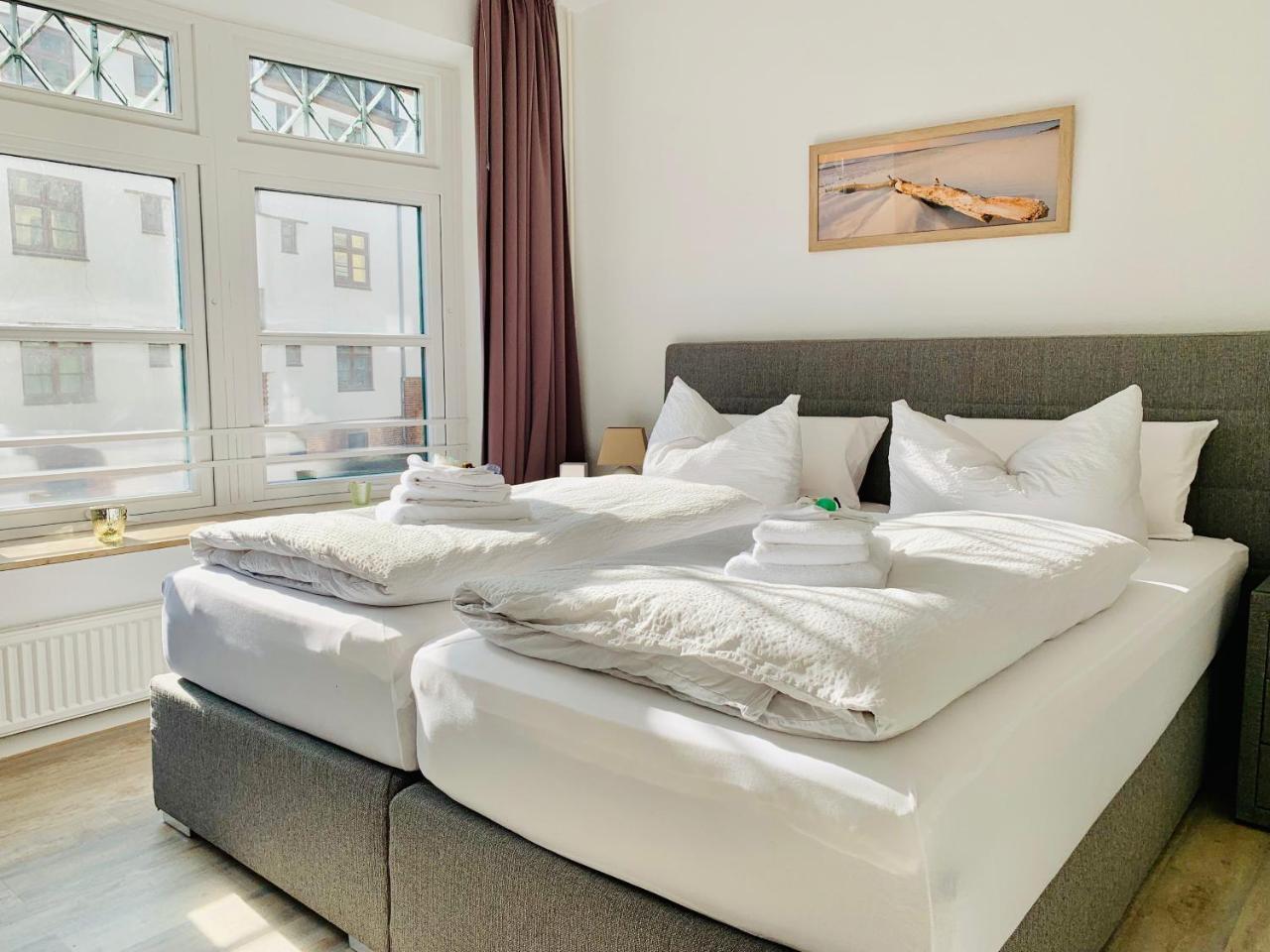 Fewo1846 - Atrium - Luxurioese Wohnung Mit 3 Schlafzimmern Und Balkon Im Stadtzentrum Flensburg Exteriér fotografie